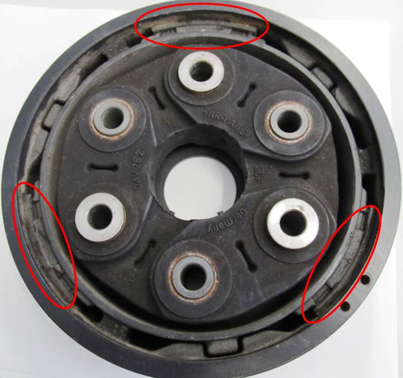 Илл. 1. Пример гасителя крутильных колебаний